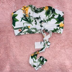 Floral Crop Top